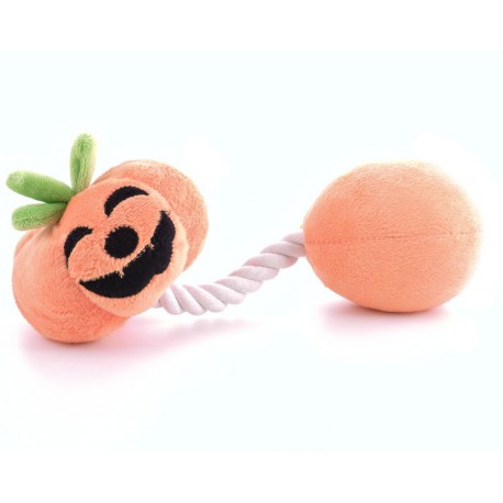 Игрушка "Веселая тыква", оранжевая
