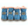 Ботиночки "DOG", голубые