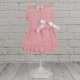 Платье "Горох", розовое
