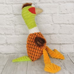 Игрушка "Веселая утка", оранжевая